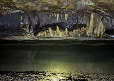 Inside Bristol Caverns