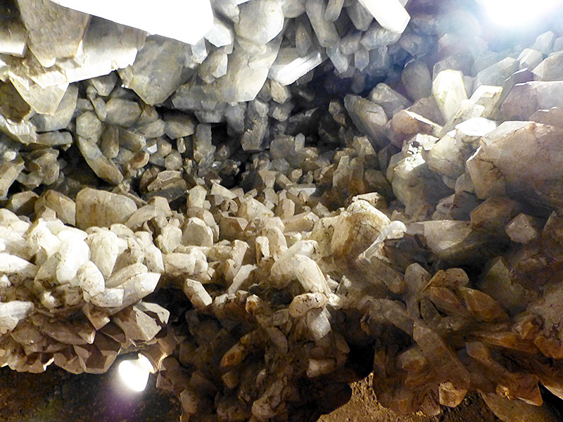 Inside Crystal Cave - Heineman's Winery