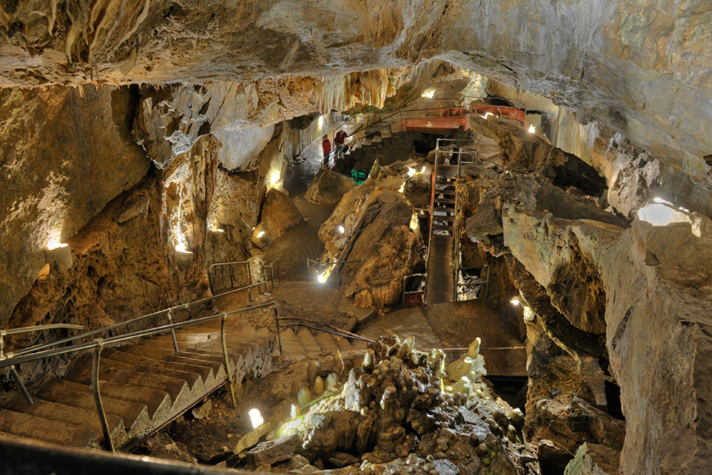 Inside Crystal Cave, PA