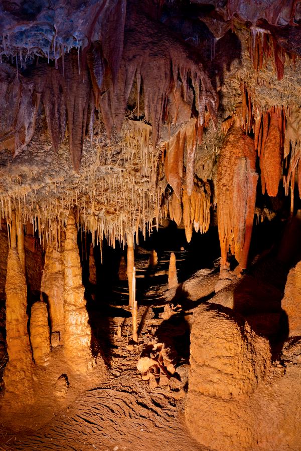 Stalactite chamber at Kartchner Caverns