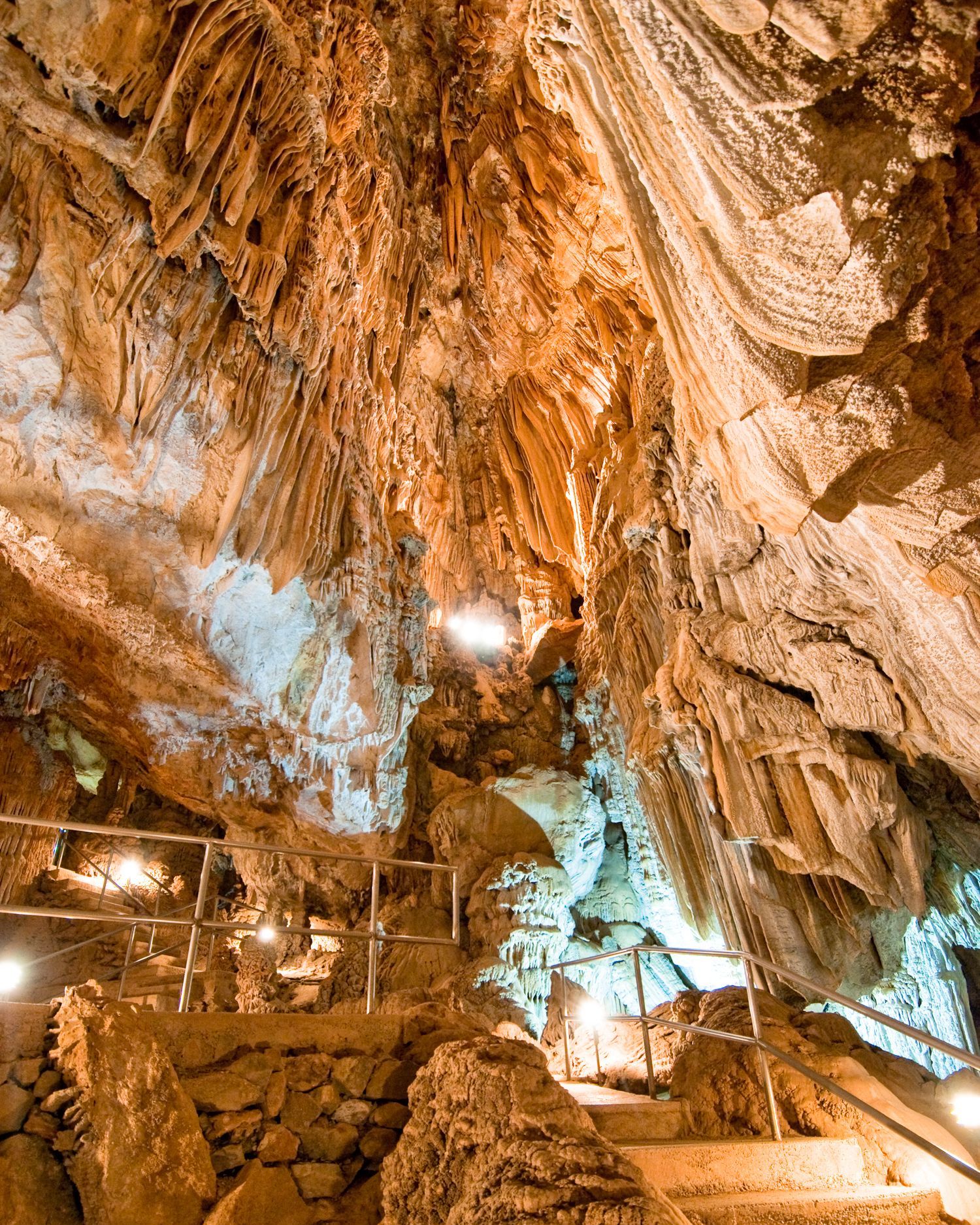 Inside Lake Shasta Caverns