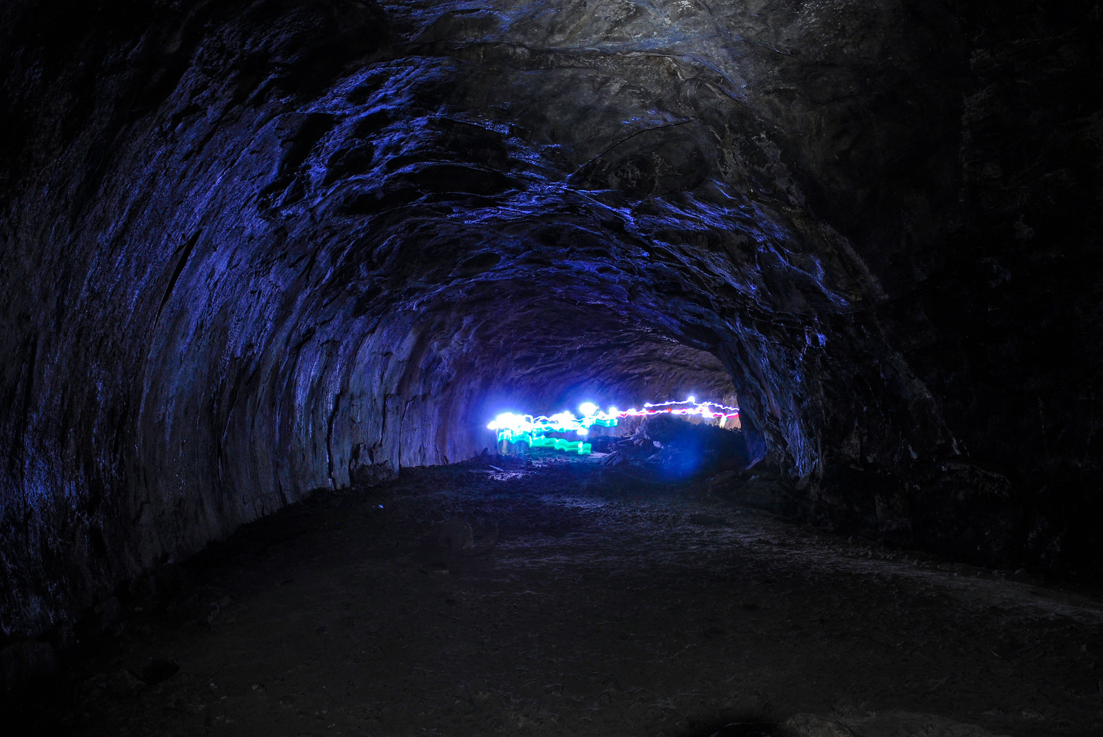Inside Lava River Cave