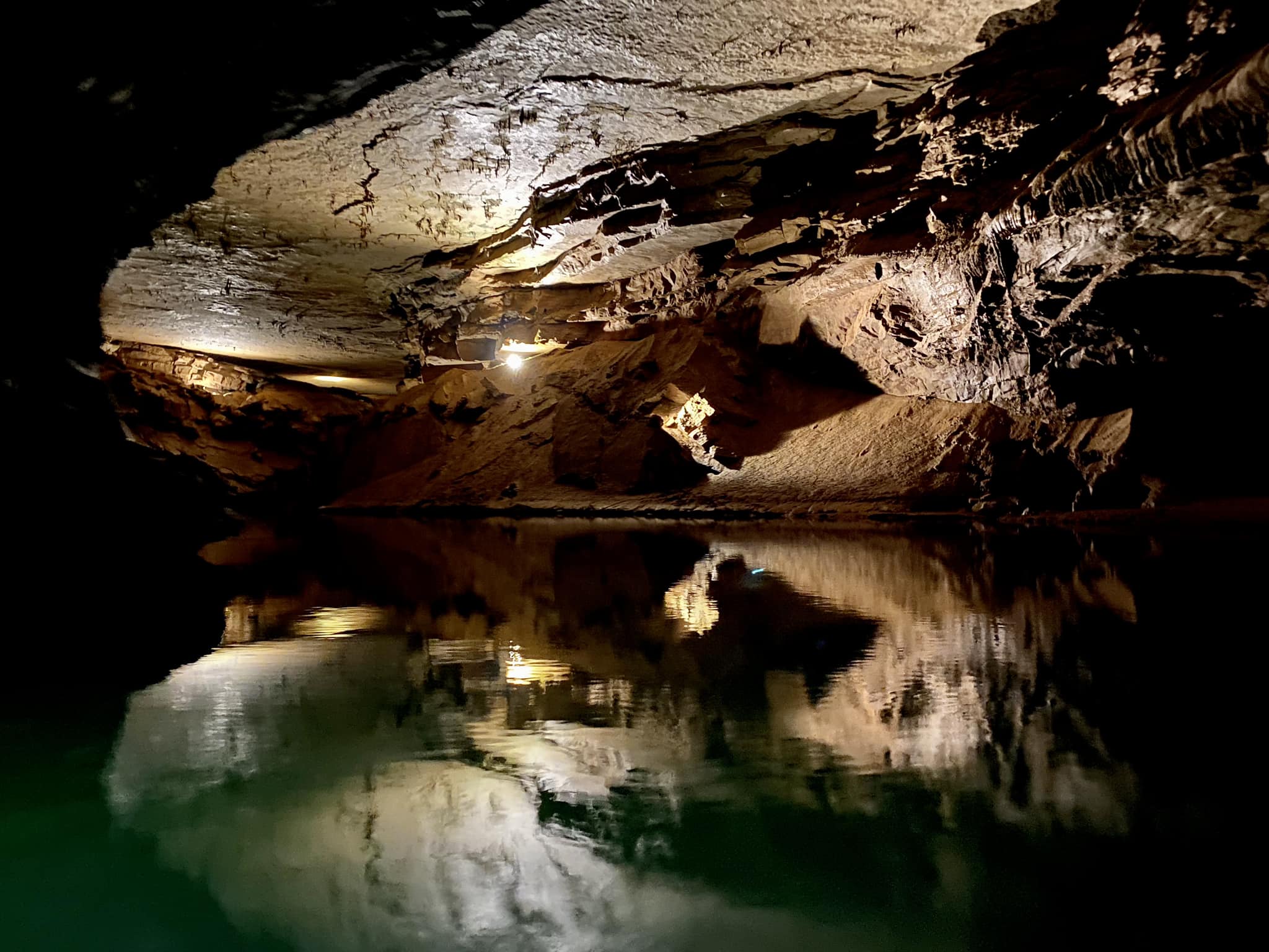 Inside Lost River Cave