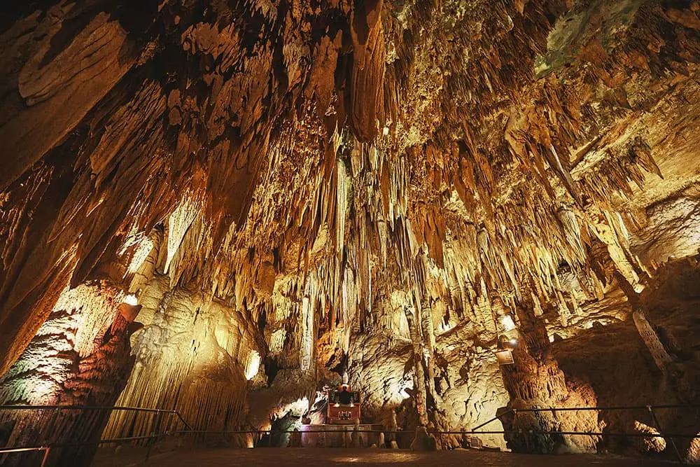 Stalactite chamber at Luray Caverns